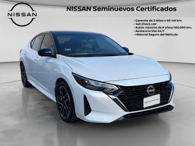 2025 Nissan SENTRA SR PLATINUM BITONO CVT PIEL GENUINA